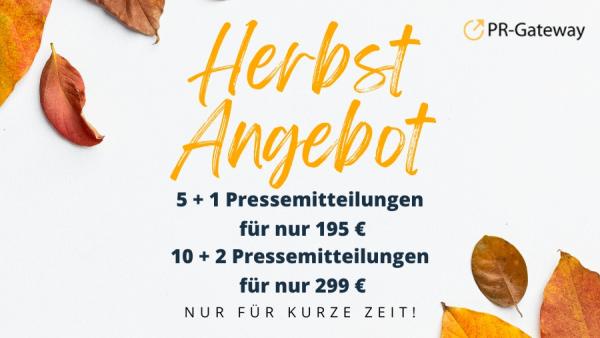 Neue PR-Impulse im Herbst - Pressemitteilungen erfolgreich online verbreiten