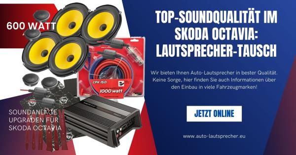 Top-Soundqualität im Skoda Octavia: Lautsprecher-Tausch