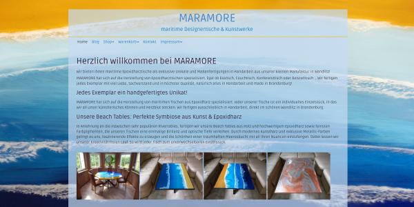 MARAMORE stellt Serie mit Beach Tables vor