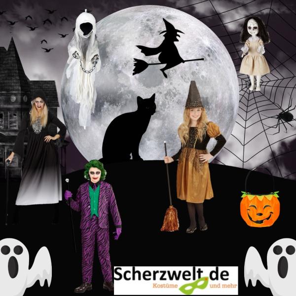 Halloween steht vor der Tür! Halloween Verkleidungen von Scherzwelt