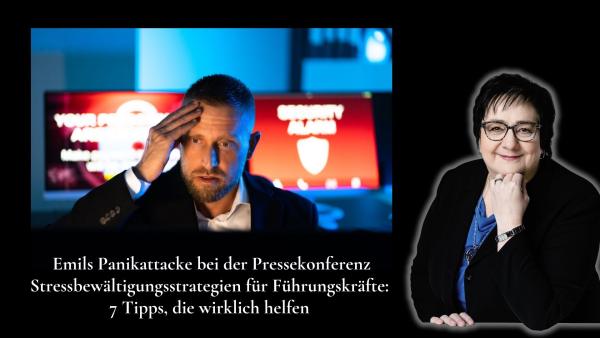 Blackout im Pressetermin - durch Stress zur Panikattacke