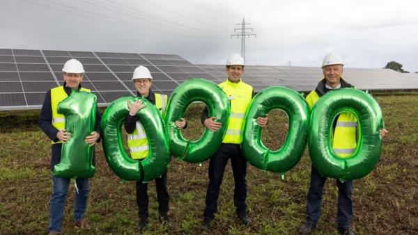 HanseWerk: Neuer Rekord - 10.000 Megawatt Leistung aus Erneuerbaren Energien mit SH Netz