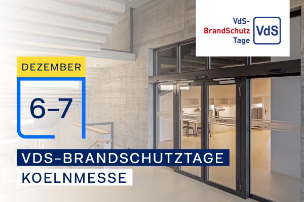 Pressemitteilung: VdS-BrandSchutzTage 2023 - Vernetzte Lösungen von GEZE optimieren Brandschutz