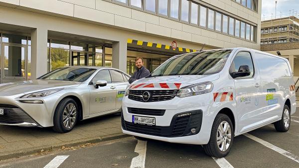 Generationswechsel: Gasnetz Hamburg nutzt neue Wasserstoff-Autos in seinem Fuhrpark