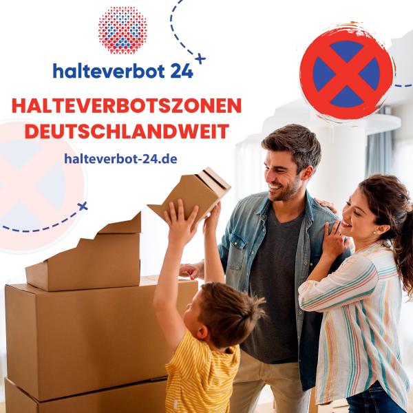 Ihre mobile Halteverbotsschilder jetzt bei Halteverbot-24.de