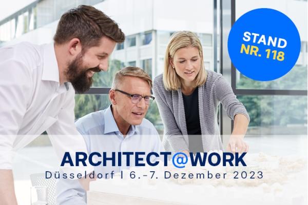 Innovationen für nachhaltige Gebäude: GEZE auf der ARCHITECT@WORK in Düsseldorf