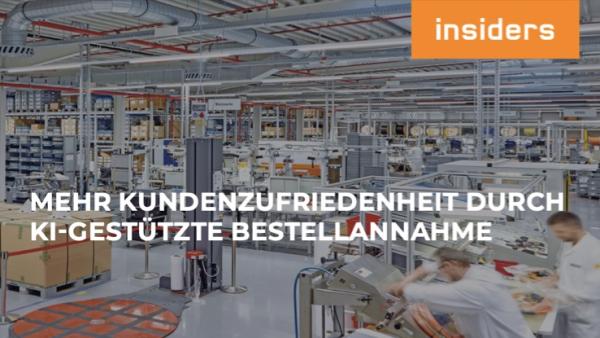 Mehr Kundenzufriedenheit durch KI-gestützte Bestellannahme mit Insiders Technologies