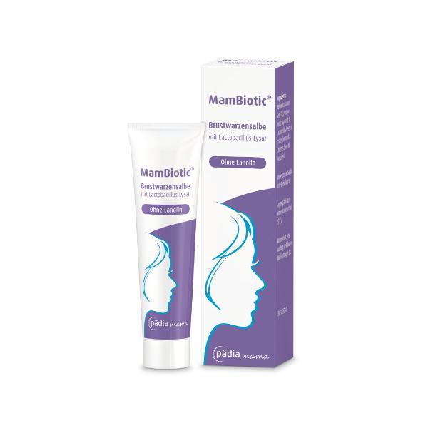 Neu von Pädia: MamBiotic&reg; Brustwarzensalbe