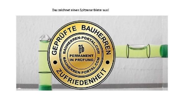 BAUHERREN-PORTAL: Auszeichnung der Qualitätsleistungen von Bauunternehmen