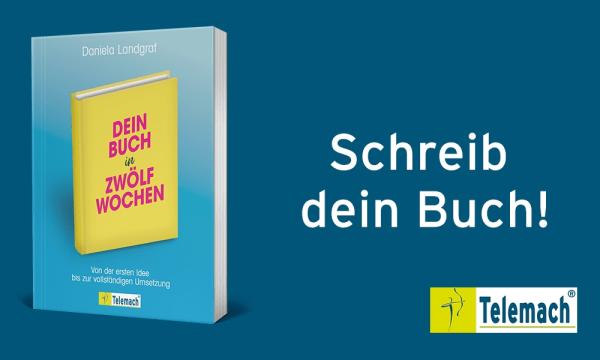 2024 ein eigens Buch schreiben? "Dein Buch in zwölf Wochen" von Daniela Landgraf macht&apos;s möglich.