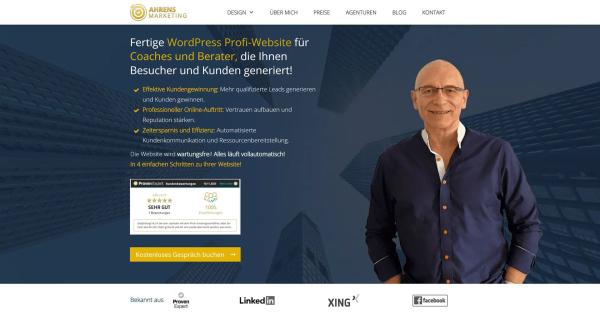 Webdesigner Hannover bietet umfassendes Webdesign-Angebot für Coaches, Berater und Experten