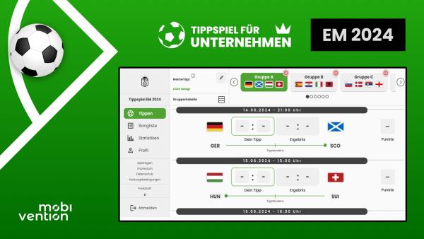 EM Tippspiel 2024 für Agenturen & Unternehmen