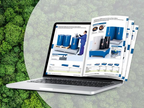 Grün gedacht, digital gemacht - der DENIOS-Hauptkatalog erscheint in diesem Jahr nur noch in digital DENIOS-Katalog zum ersten Mal nur noch digital