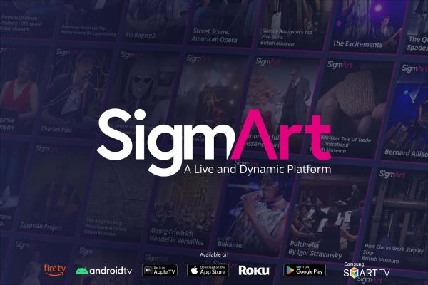 Neue Streaming-Plattform SigmArt.net bringt weltweite Kultur- und Entertainment-Highlights ins Wohnzimmer