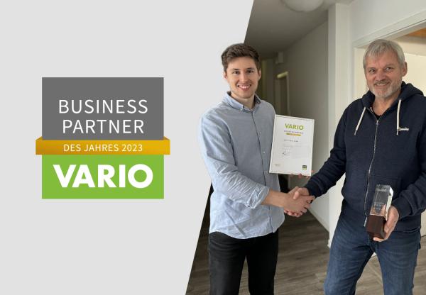 VARIO Software AG kürt Business Partner 2023