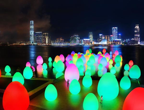 Einzigartige Kunsterlebnisse entlang des Victoria Harbour in Hongkong