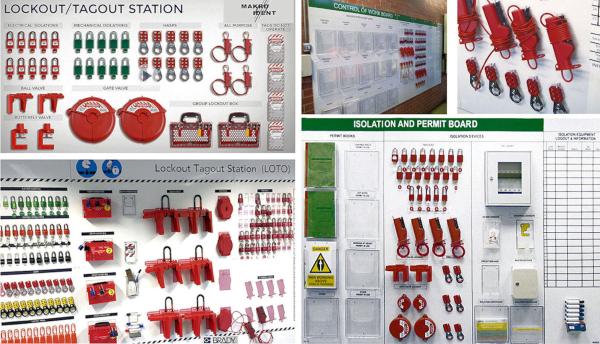 Professionelle Shadowbaords für Lockout-Tagout Programme 