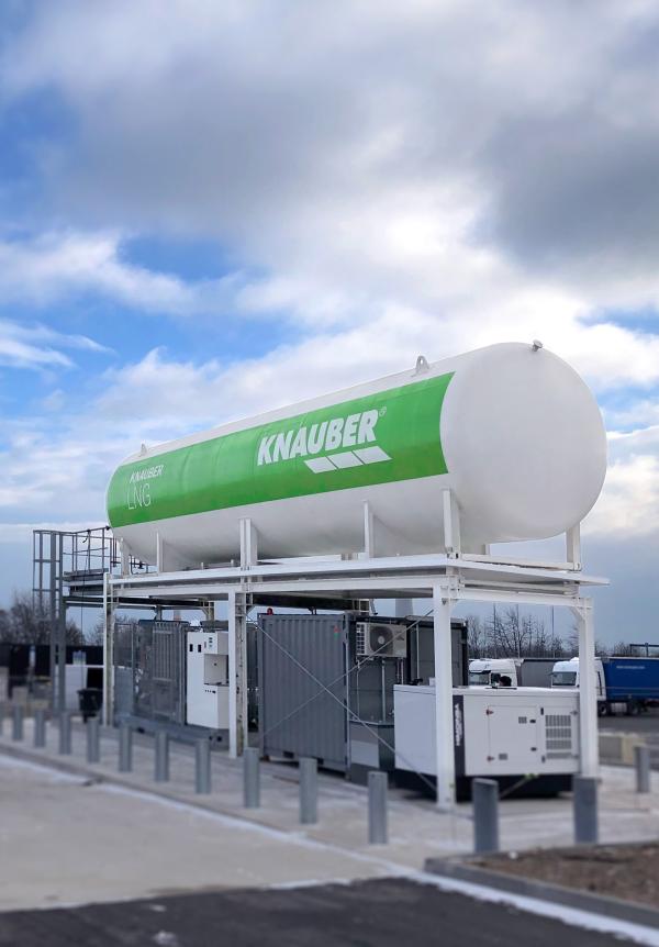 Knauber eröffnet LNG-Tankstelle in Wörrstadt