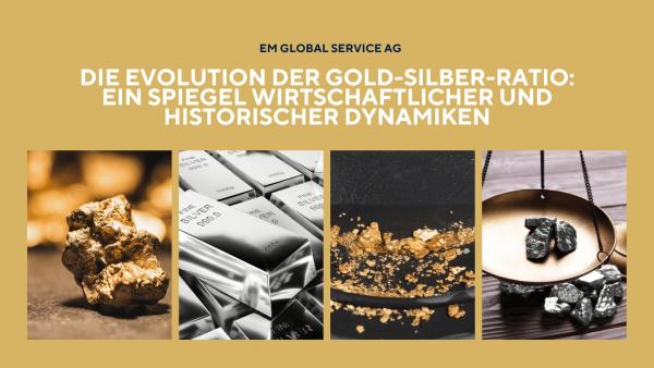 Die Evolution der Gold-Silber-Ratio: Ein Spiegel wirtschaftlicher und historischer Dynamiken