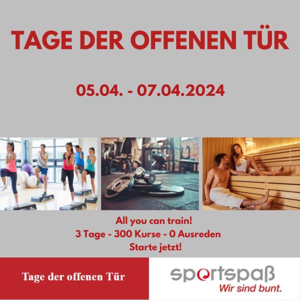 Tage der offenen Tür bei sportspaß in Hamburg