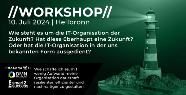 smart2success: Workshop am 10. Juli 2024 in Heilbronn