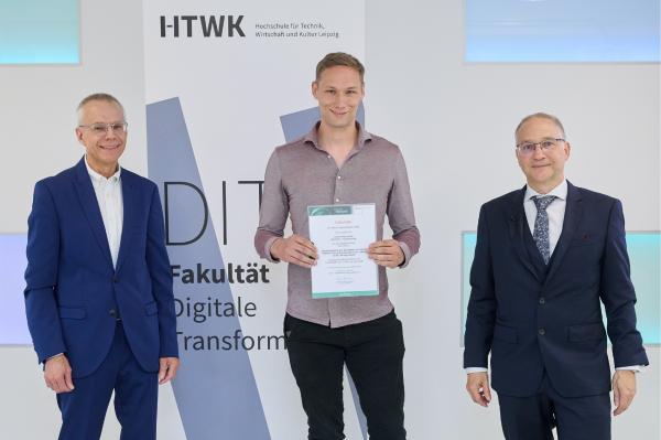 IfKom-Hochschulpreis für Johann-Karl Holler an der HTWK Leipzig