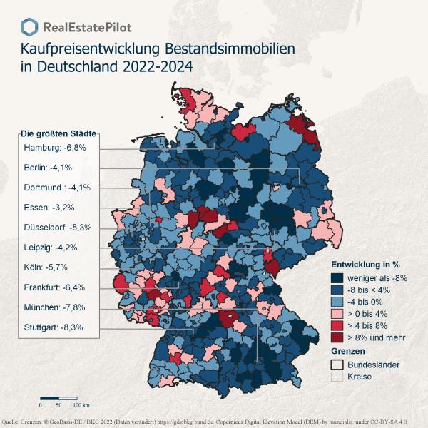 GeoMap-Kaufpreisanalyse 2022-2024