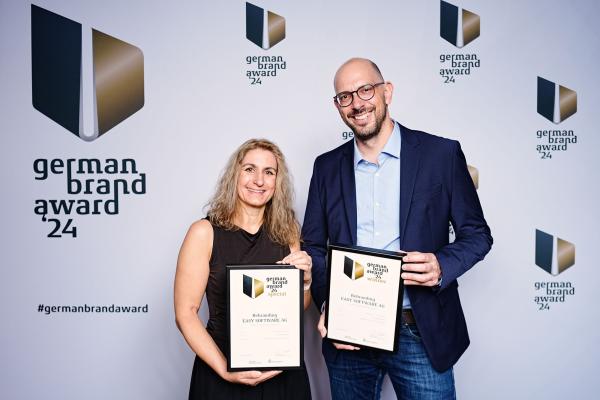 easy software erhält drei renommierte Awards für innovatives Rebranding