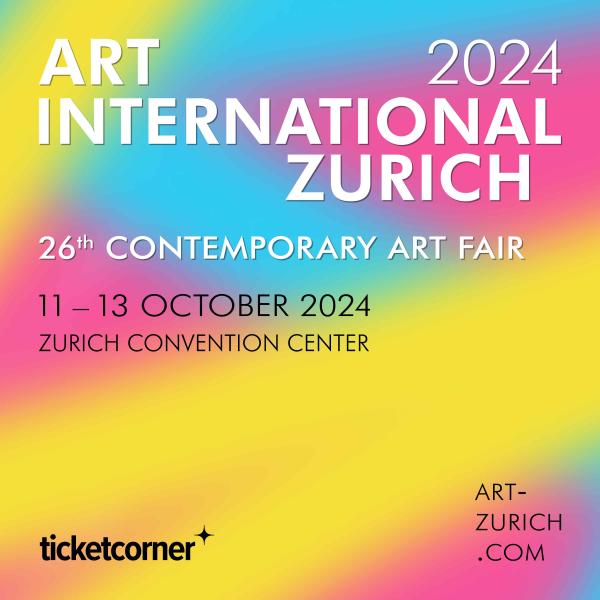 Die Art International Zurich 2024: Ein Highlight für Zeitgenössische Kunst vom 11. bis 13. Oktober 2024.