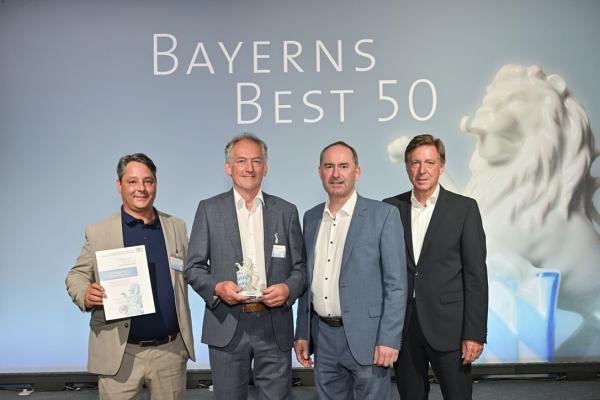 NewTec mit dem Preis "BAYERNS BEST 50" ausgezeichnet