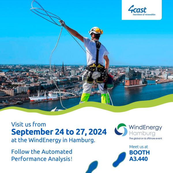 4cast GmbH & Co. KG auf der WindEnergy Hamburg 2024