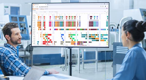 KI beschleunigt Produktionsplanung: Mit GANTTPLAN von DUALIS