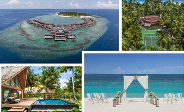 Eines der besten Resorts im Indischen Ozean:  The St. Regis Maldives Vommuli Resort wurde mit dem Conde Nast Traveler Readers" Choice Award 2024 ausge