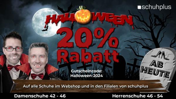 schuhplus startet 20% Halloween-Sparaktion