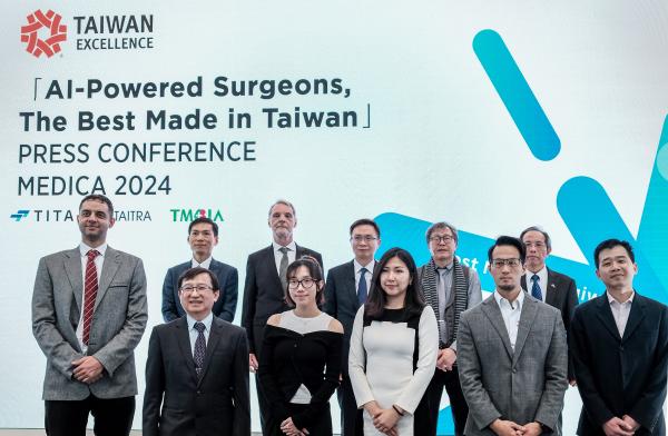 Taiwan Excellence begeistert mit KI-gestützter Chirurgie auf der MEDICA 2024