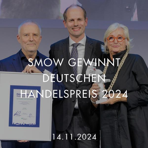 smow gewinnt Deutschen Handelspreis 2024