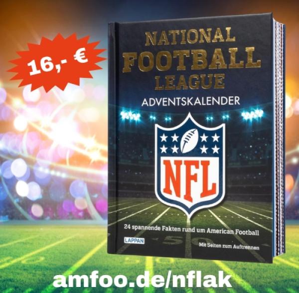 Erlebe die NFL mit dem Adventskalender