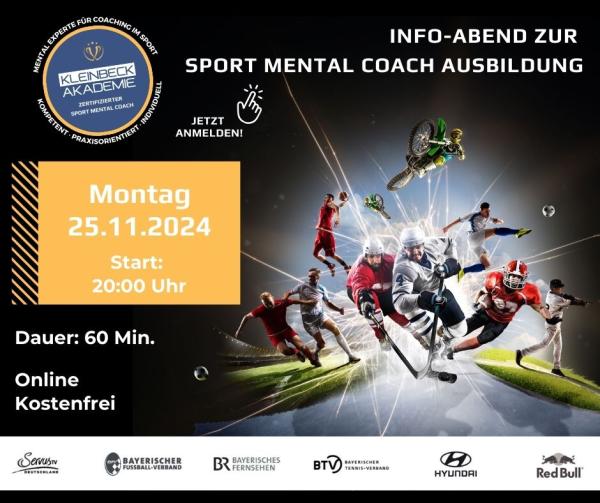 Online-Abend zur zertif. Sport Mental Coach Ausbildung