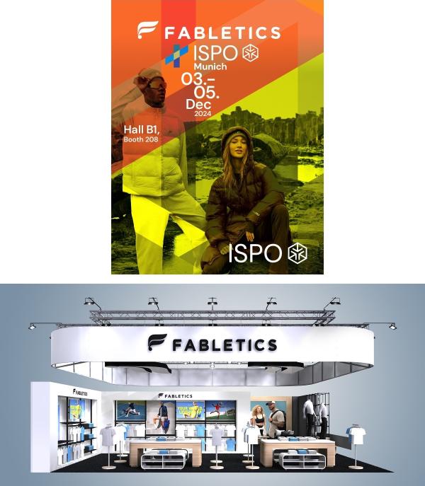 Fabletics präsentiert erstmals neue Kollektionen auf der ISPO 2024 in München