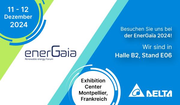 Delta präsentiert die hocheffizienten Solarwechselrichter M225HV und M350HV auf der Energaia 2024