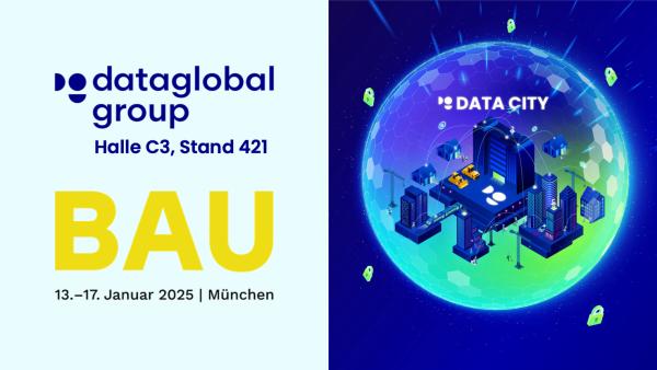 dataglobal Group auf der BAU 2025: Lösungen für eine smarte Bauwirtschaft erleben