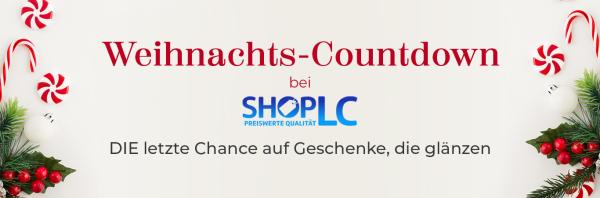 Weihnachts-Countdown bei ShopLC: DIE letzte Chance auf Geschenke, die glänzen