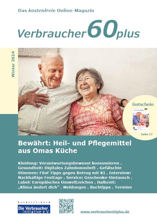 Online-Magazin "Verbraucher60plus"