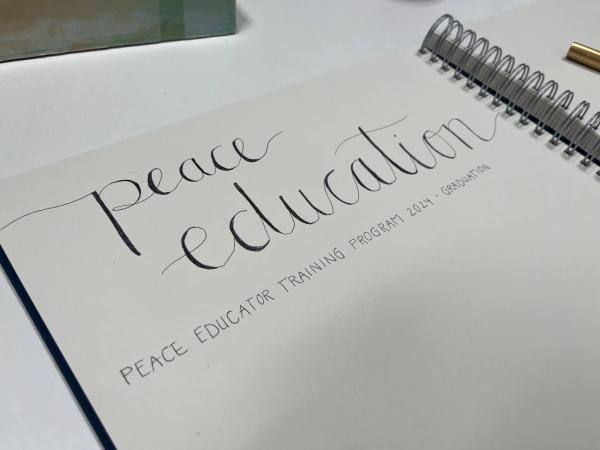 Peace Educator Training Programme schließt mit Unterzeichnung einer MOU ab