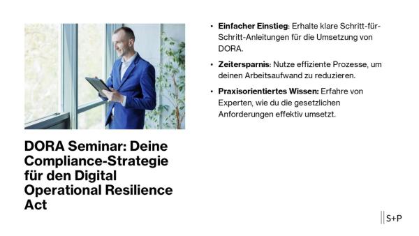 DORA - So stärkst du die digitale Resilienz deines Unternehmens