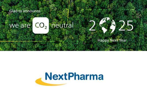 NextPharma wird ab dem 1. Januar 2025 klimaneutral sein