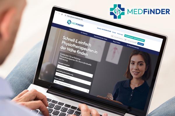 MedFinder Physio - Die neue Online-Plattform, die Physiotherapeuten und Patienten verbindet