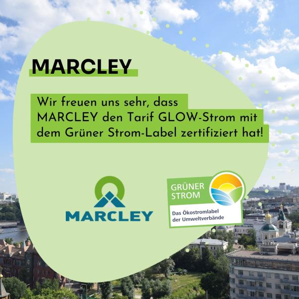 Go with the GLOW: Dieser neue Ökostromtarif von MARCLEY erhält das Grüner Strom-Label