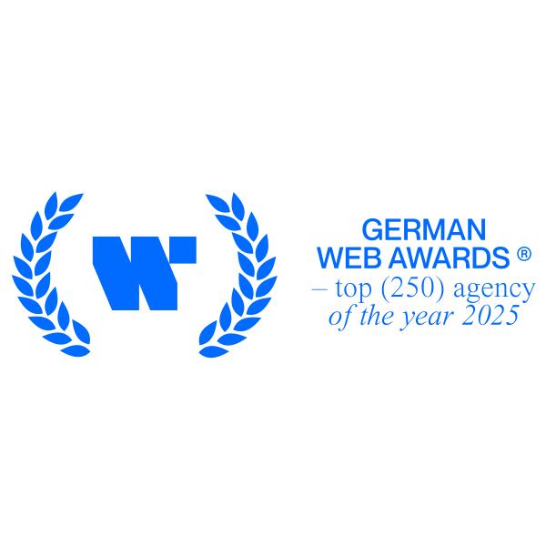 Saupe Communication gewinnt zum dritten Mal den German Web Award und zählt zu Deutschlands Top 250 Agenturen