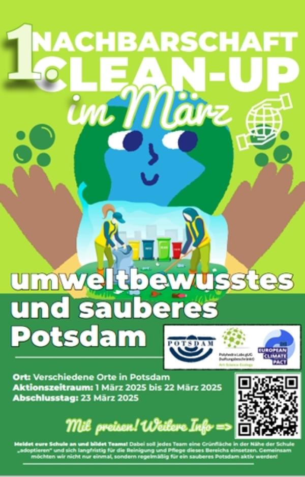 EU-Klimapakt: Clean-Up Event in Potsdam